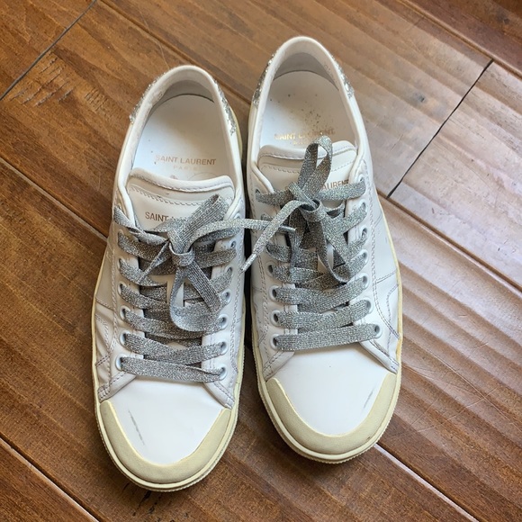 Saint Laurent Glitter Galactica Sneaker